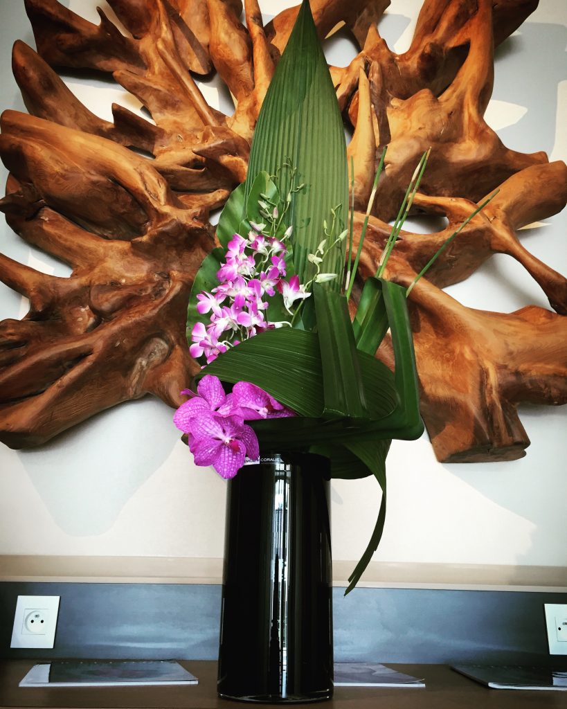 decoration florale pour hotel à lyon