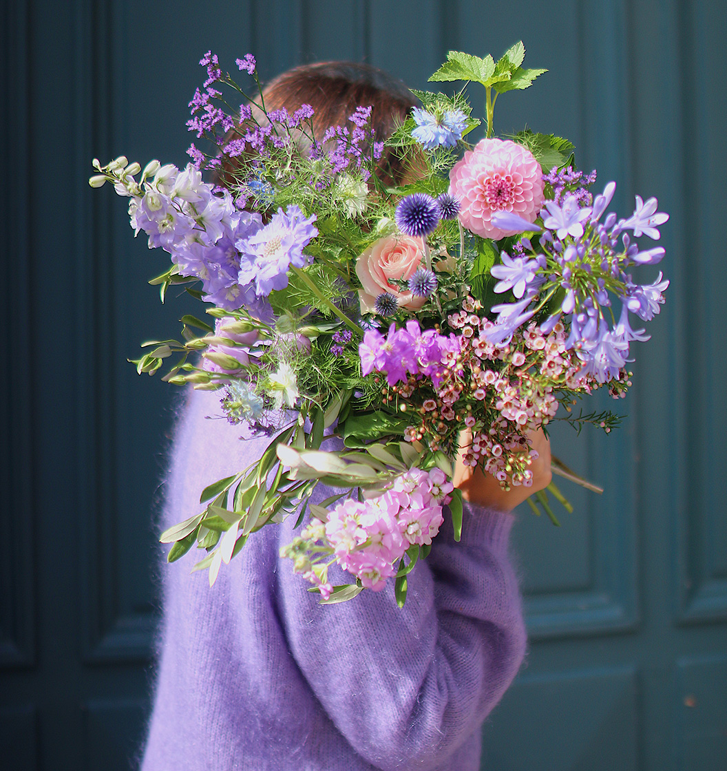 VIOLETTE Bouquets de fleurs fraîches